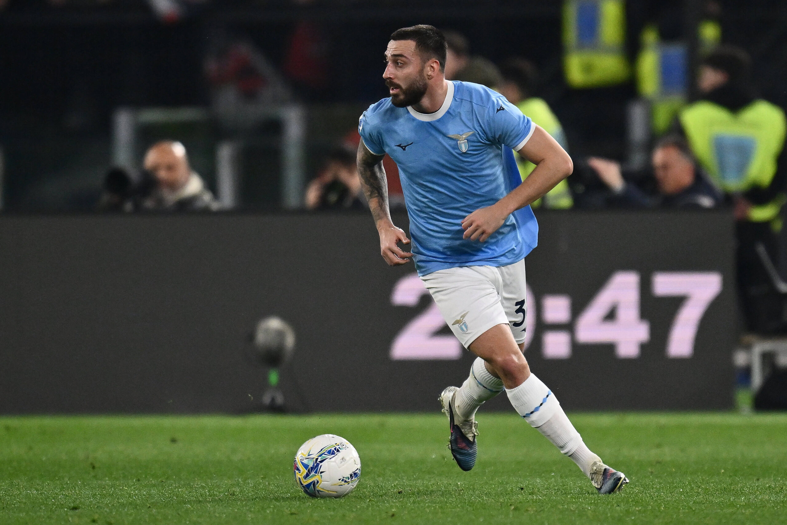 Mario Gila, quarta stagione con la maglia della Lazio