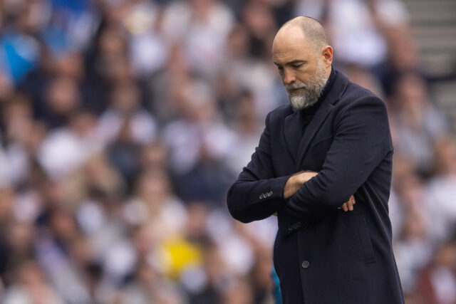 Igor Tudor, ormai ex tecnico del Tottenham