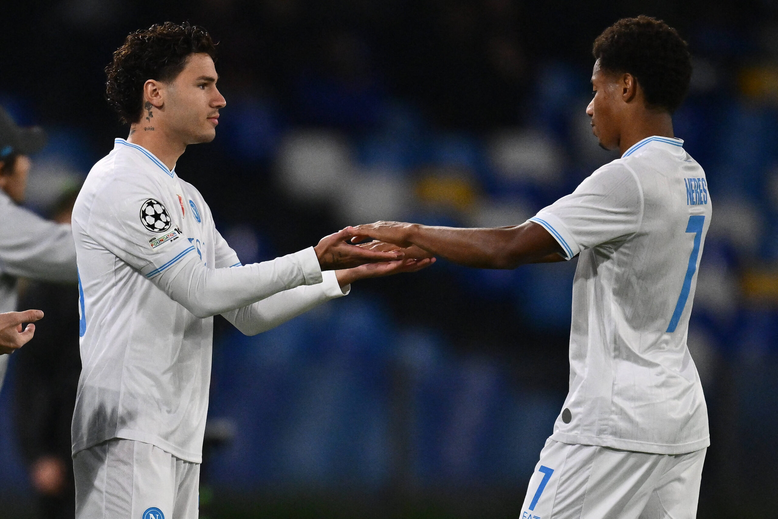 Vergara e David Neres