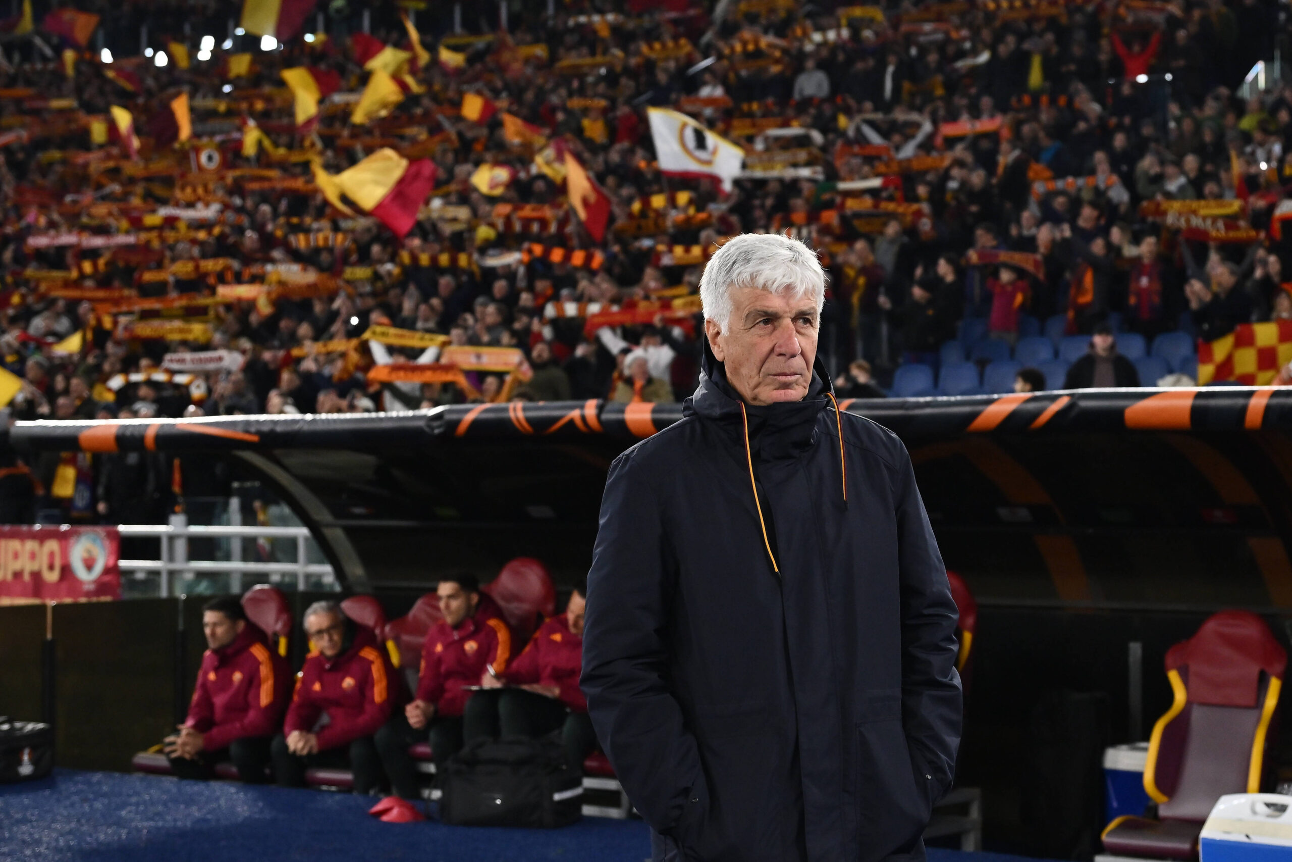 Gian Piero Gasperini allenatore della Roma