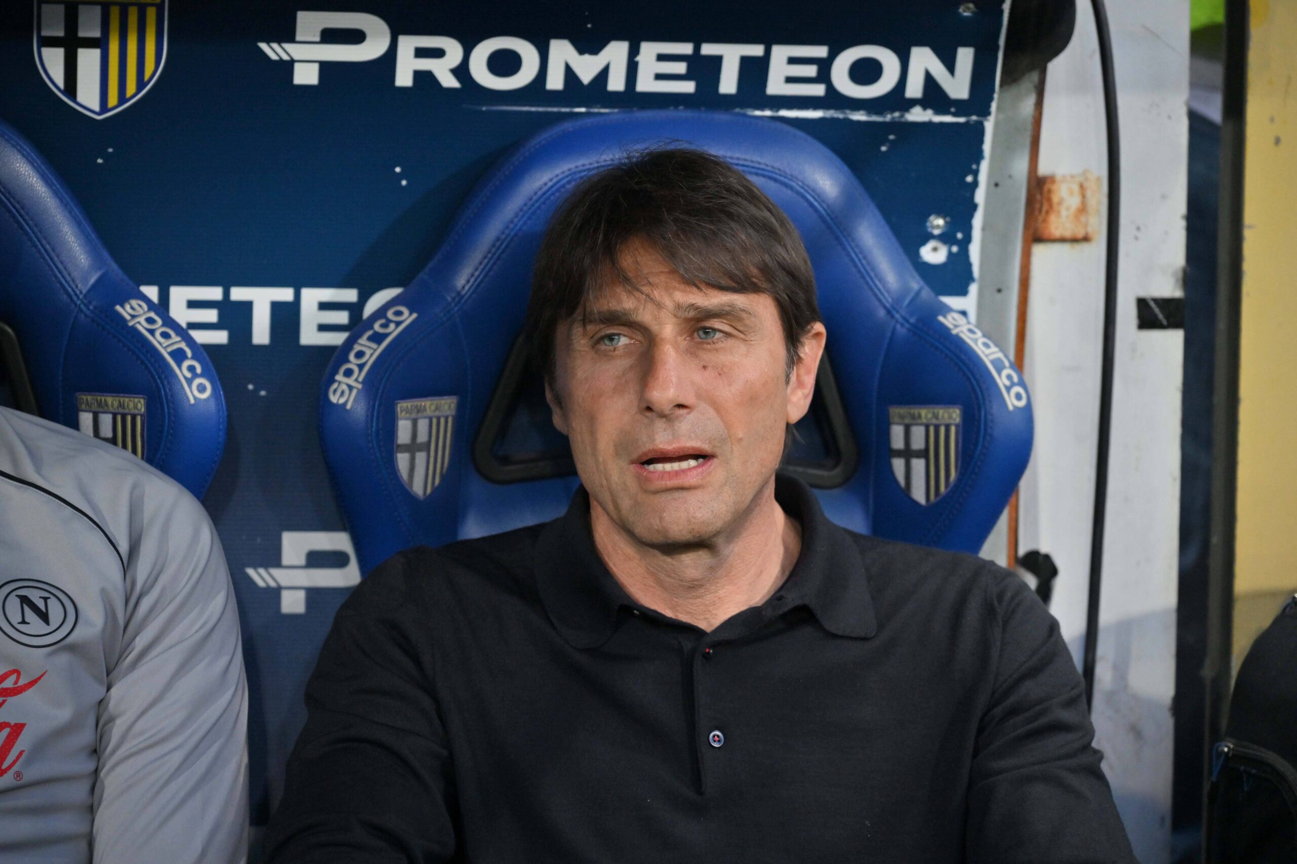 Antonio Conte durante Parma-Napoli