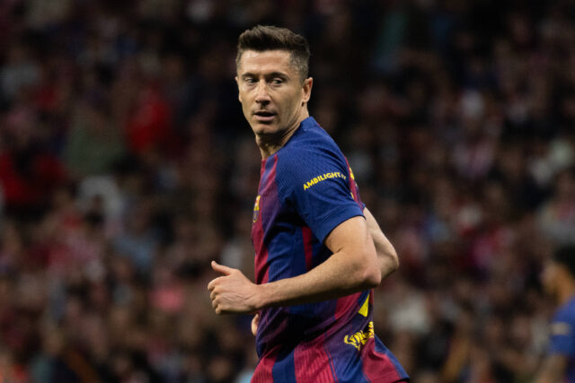 Robert Lewandowski, quarta stagione al Barcellona