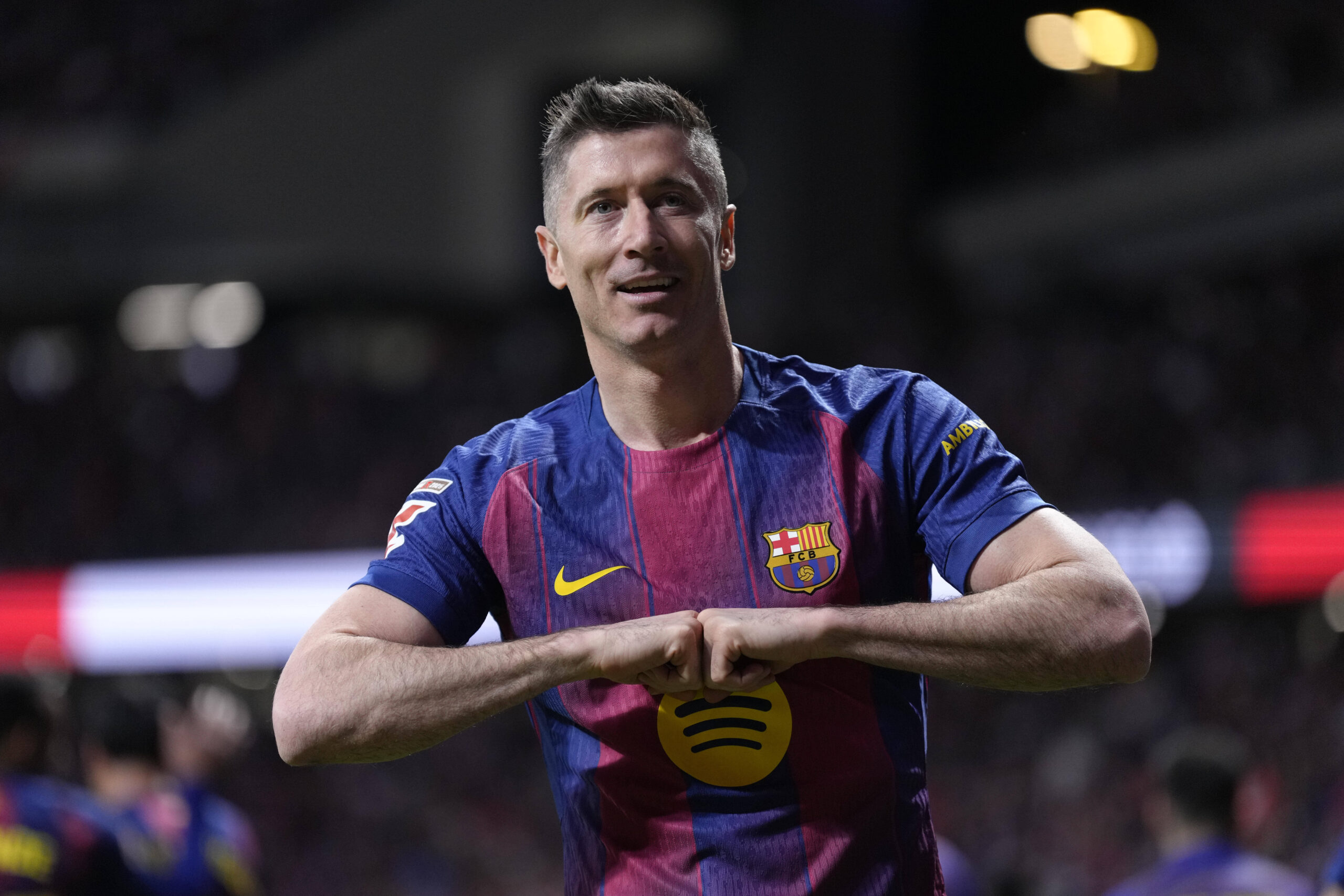 Robert Lewandowski, addio al Barcellona a fine stagione?