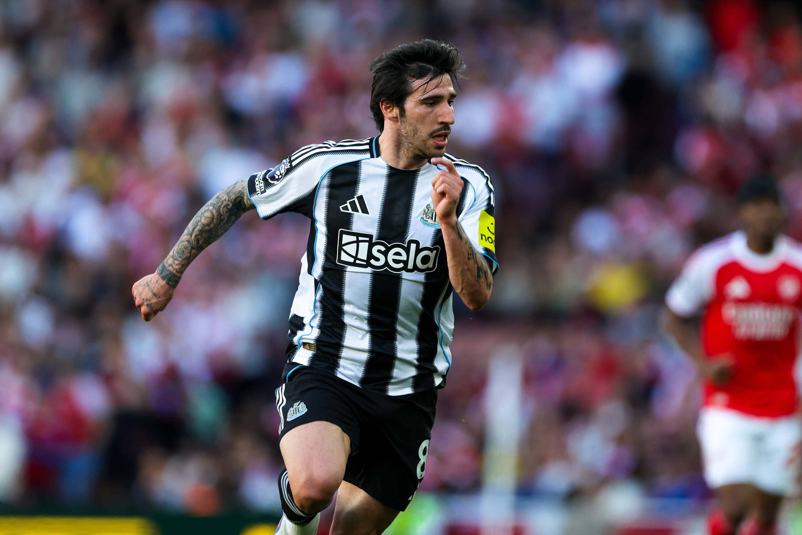 Sandro Tonali, centrocampista del Newcastle