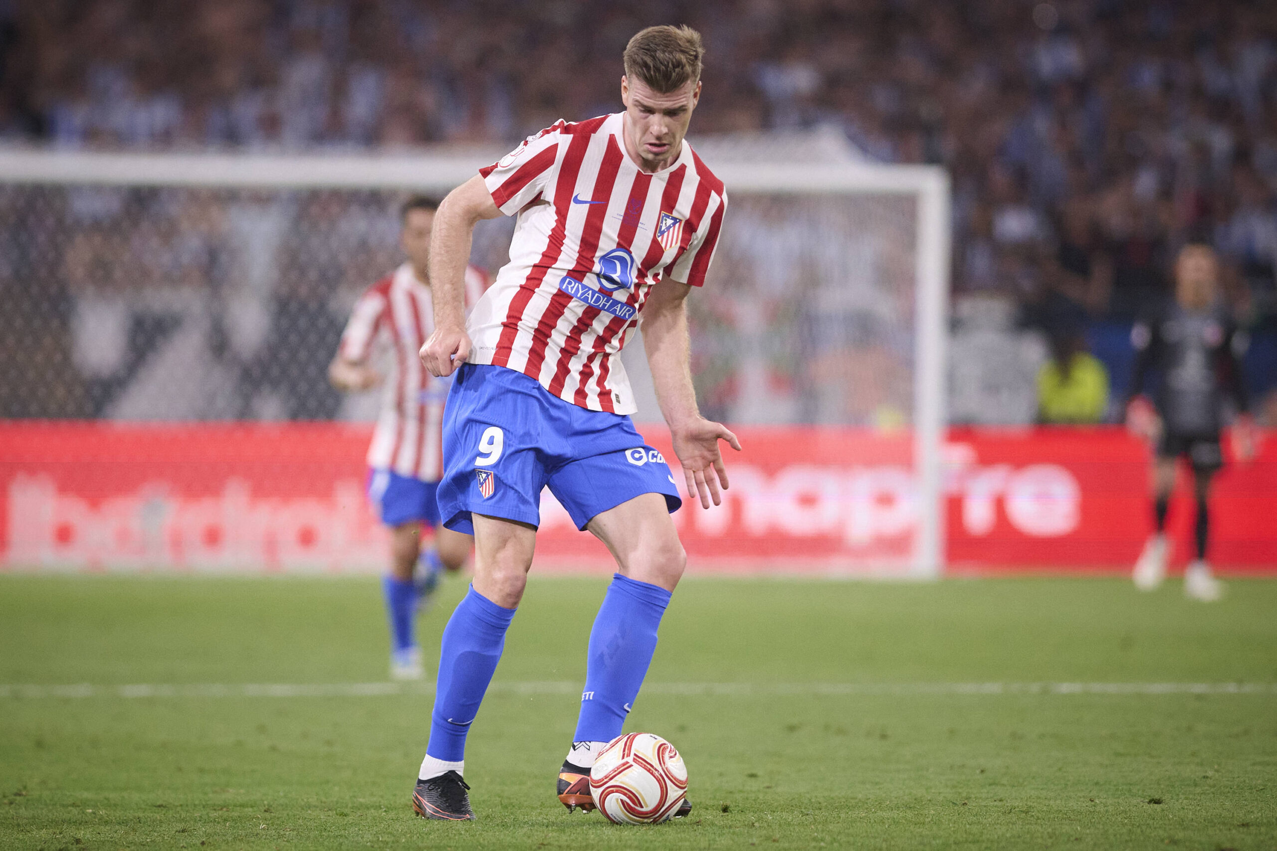 Alexander Sorloth, attaccante dell'Atletico Madrid