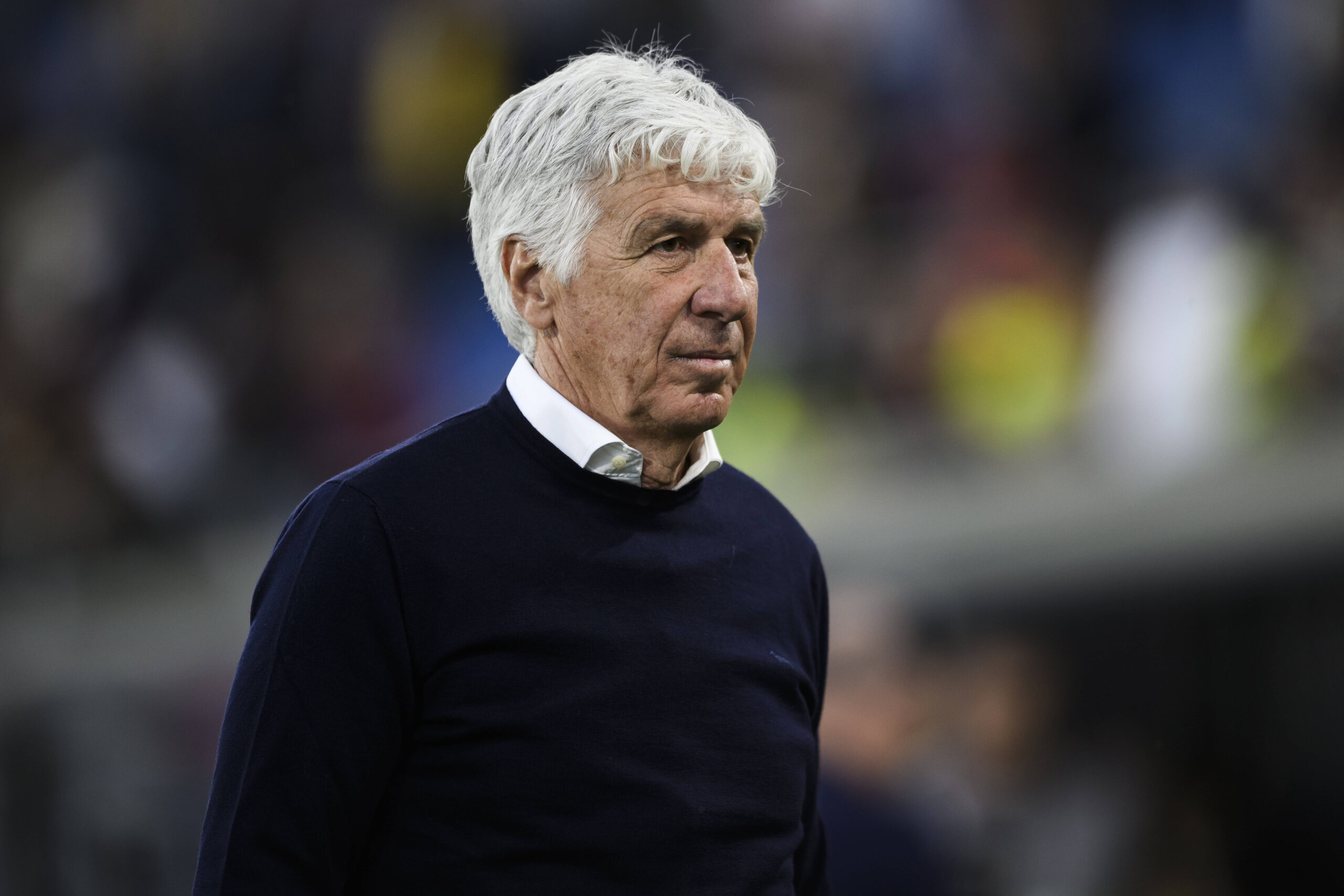 Bologna FC v AS Roma - Serie A Gian Piero Gasperini, head coach of AS Roma, looks on at the end of the Serie A football match between Bologna FC and AS Roma. Bologna Italy Copyright: xNicolòxCampox