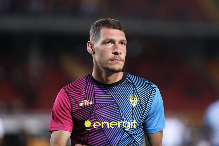 Andrea Belotti, prima stagione con la maglia del Cagliari