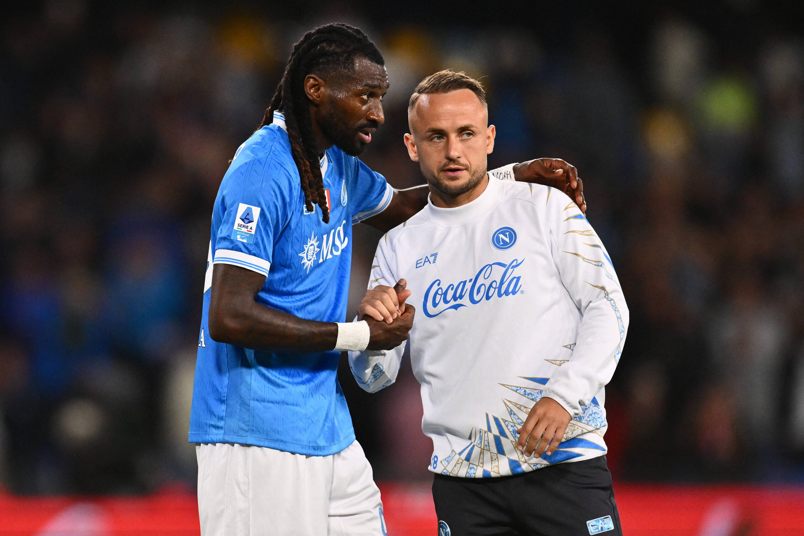 Frank Zambo Anguissa e Stanislav Lobotka