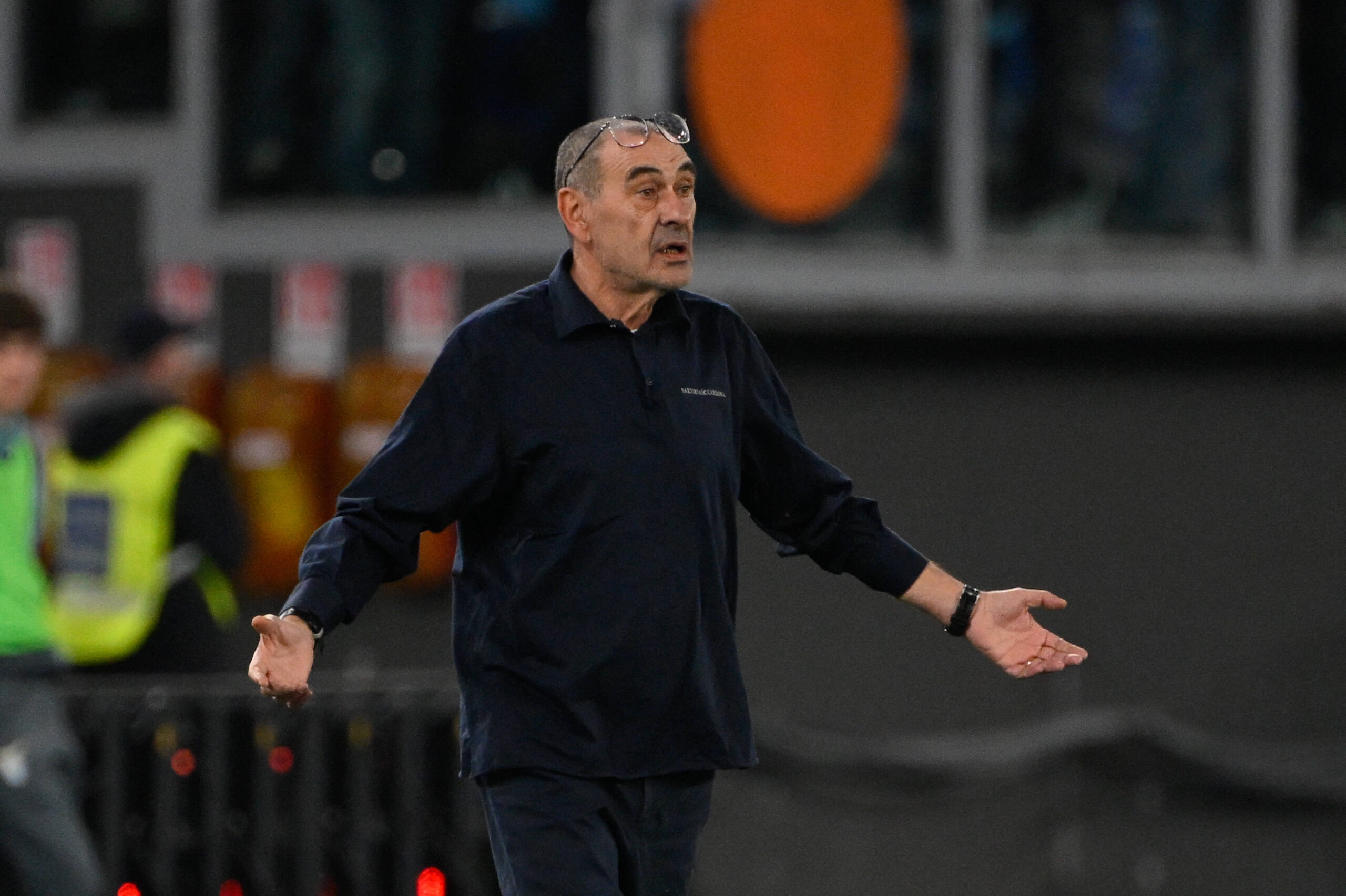 Maurizio Sarri allenatore della Lazio