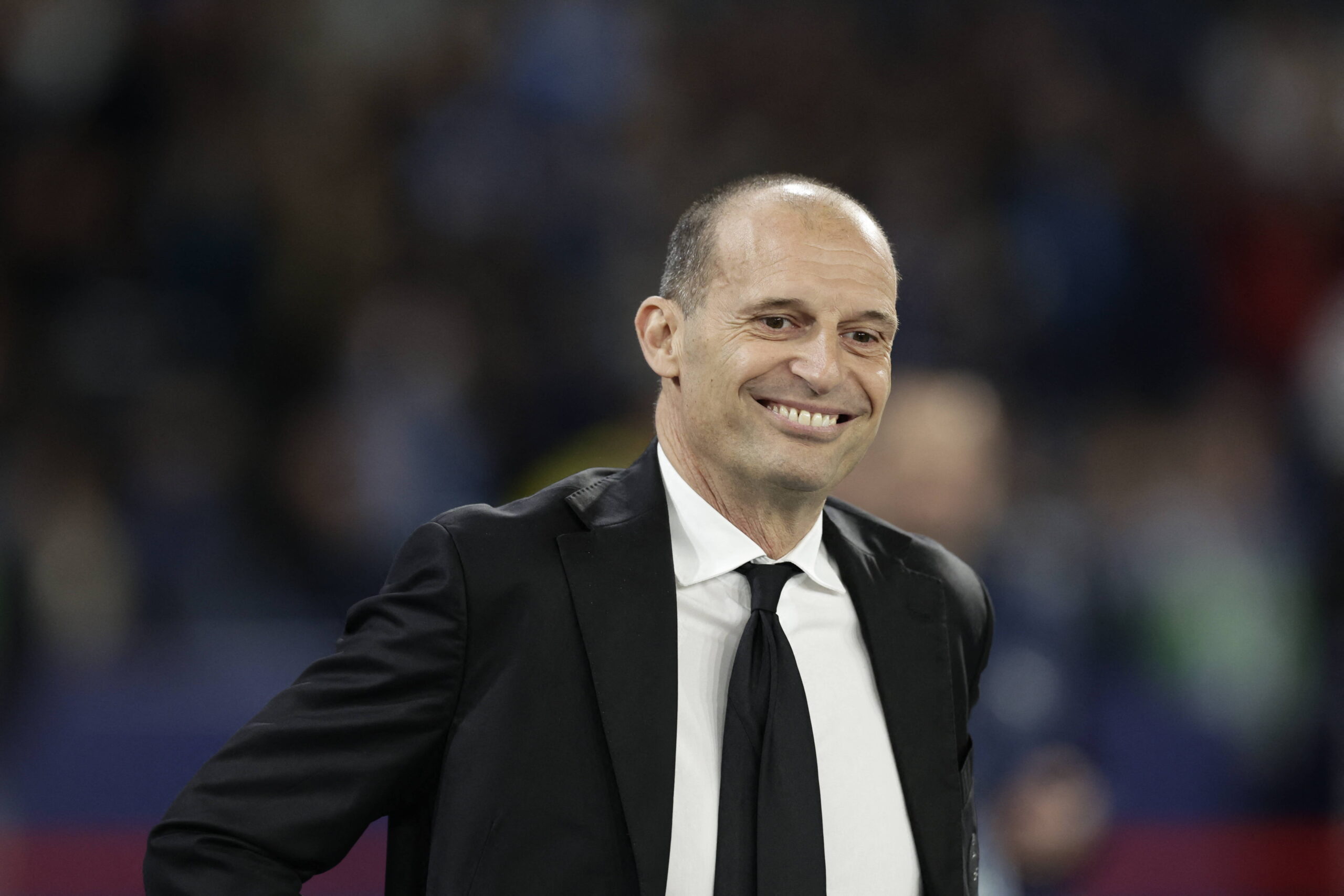 Max Allegri durante Napoli-Milan