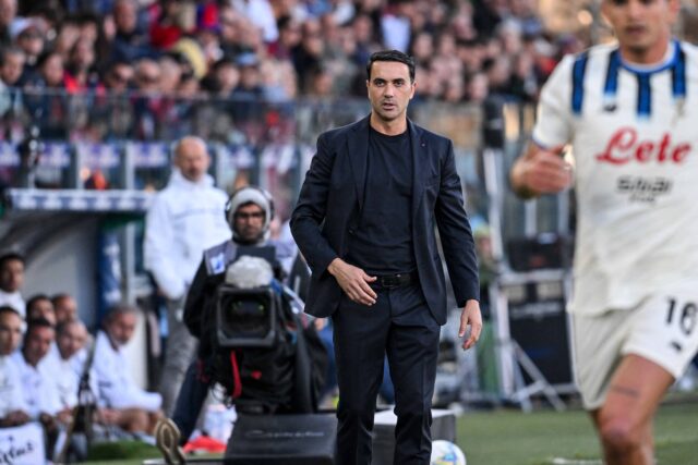 Raffaele Palladino, prima stagione sulla panchina dell'Atalanta