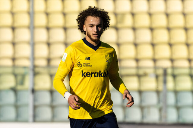 Yanis Massolin con la maglia del Modena