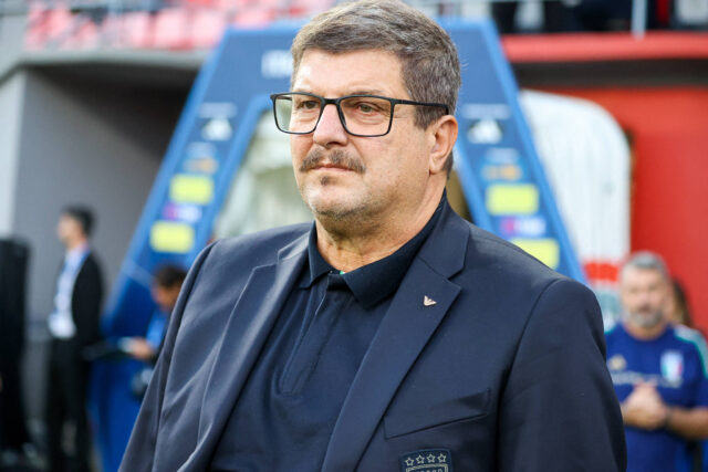 Silvio Baldini, allenatore dell'Under 21 italiana