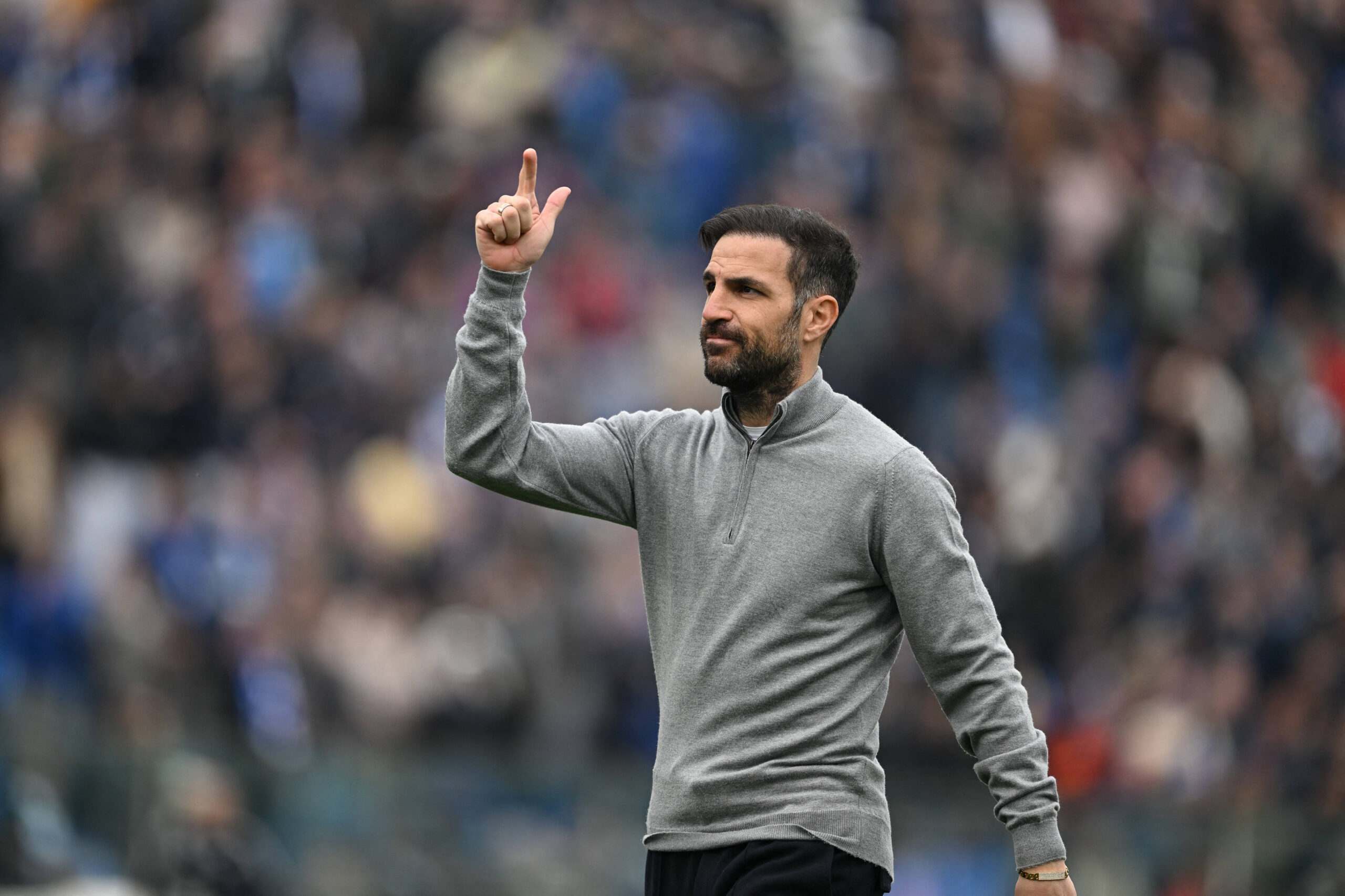 Il tecnico del Como Cesc Fabregas