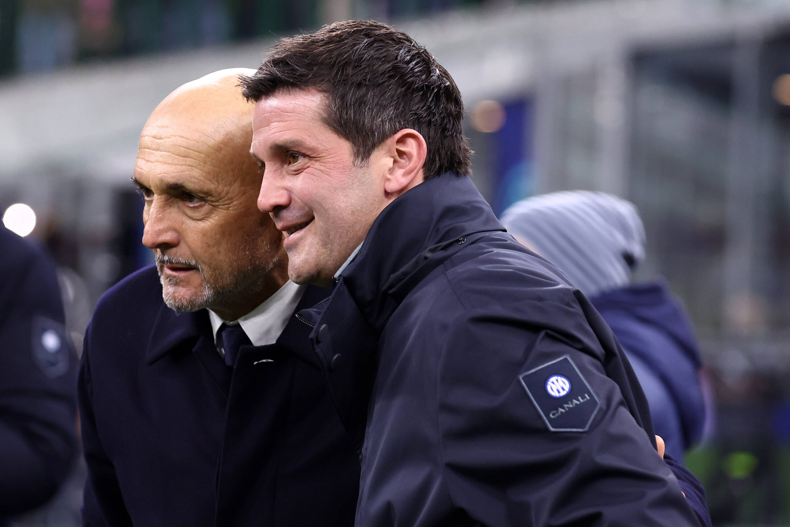 Luciano Spalletti e Cristian Chivu