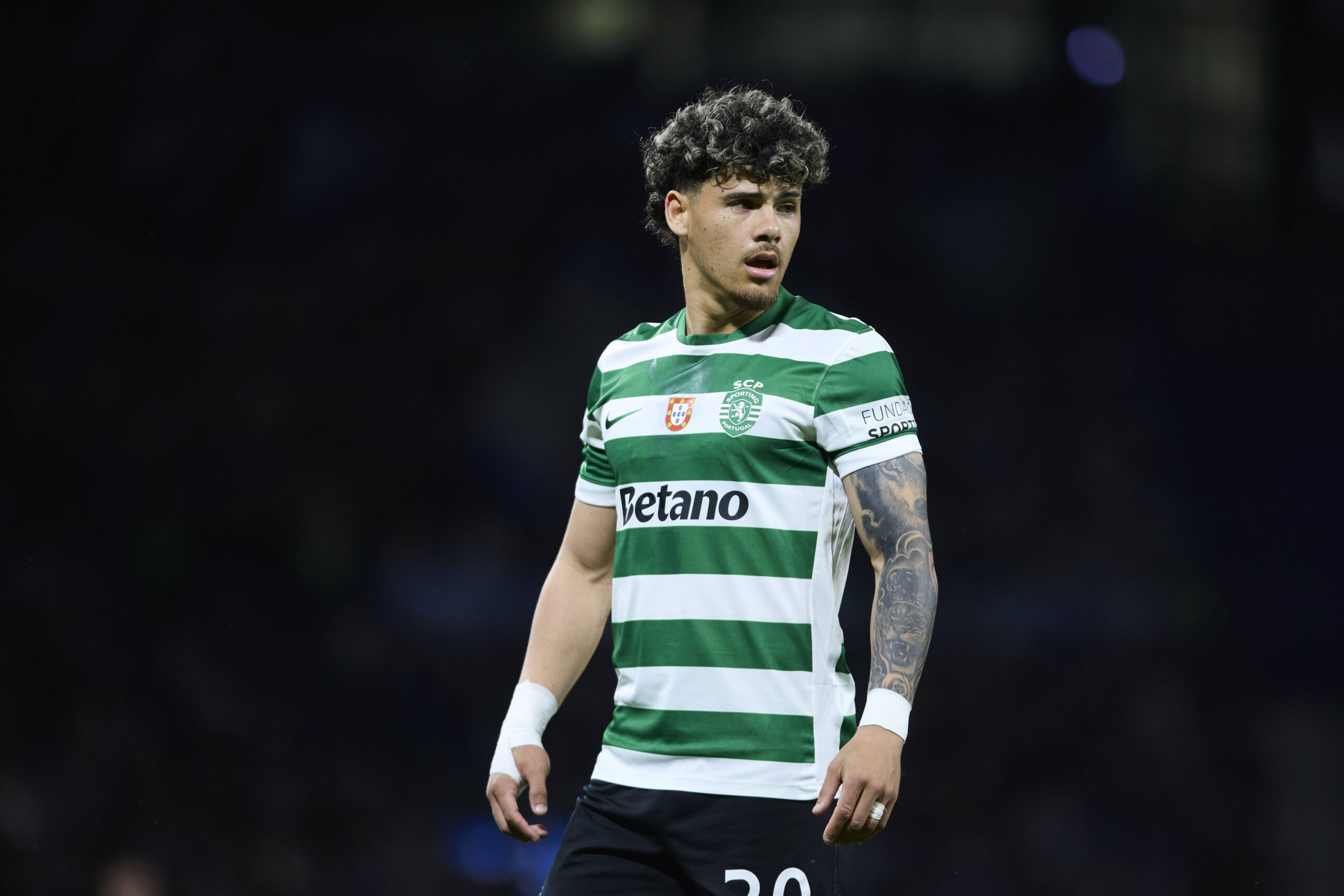 Maxi Araujo, terzino sinistro dello Sporting Lisbona