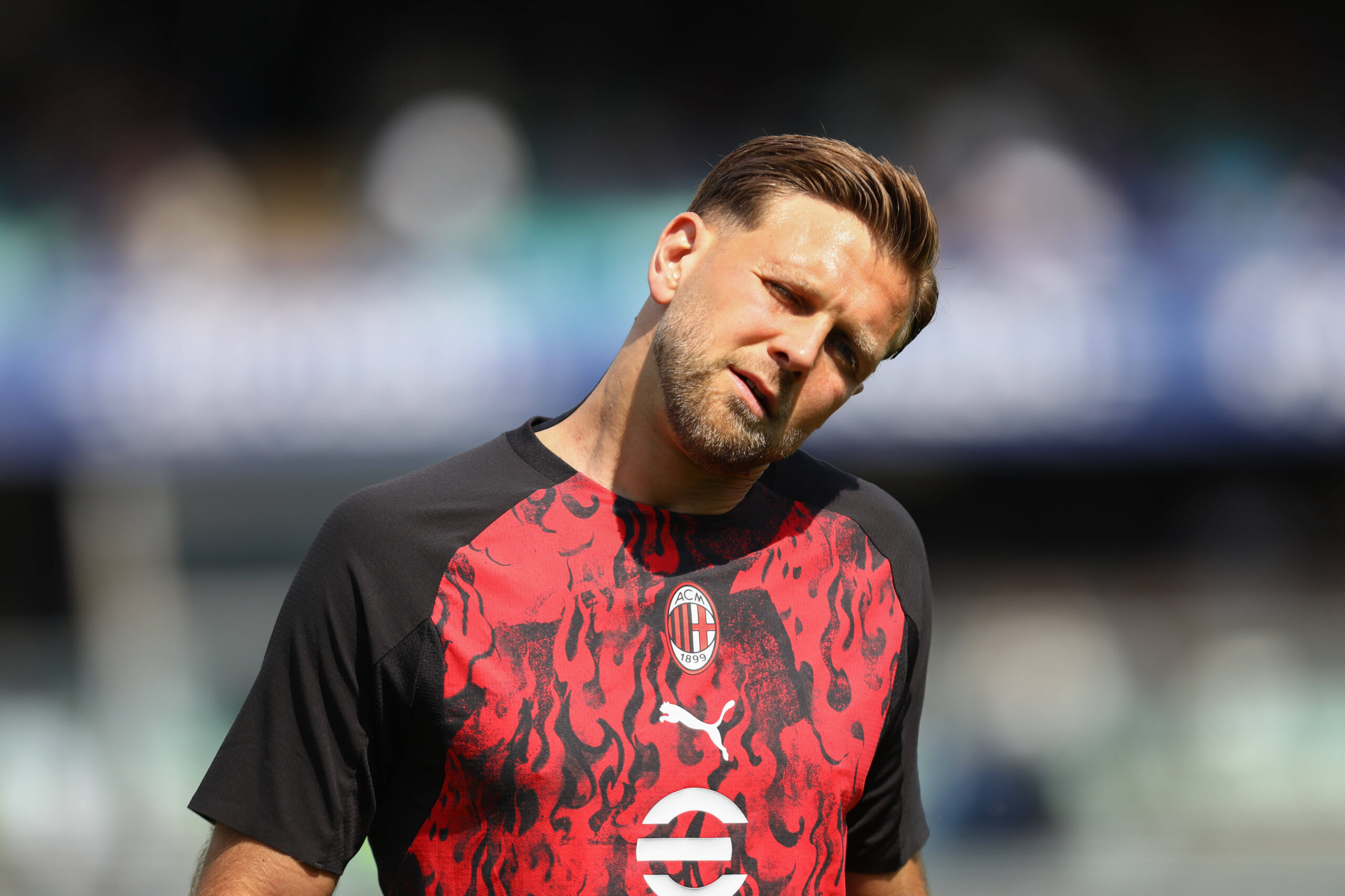 l'attaccante del Milan Niclas Fullkrug