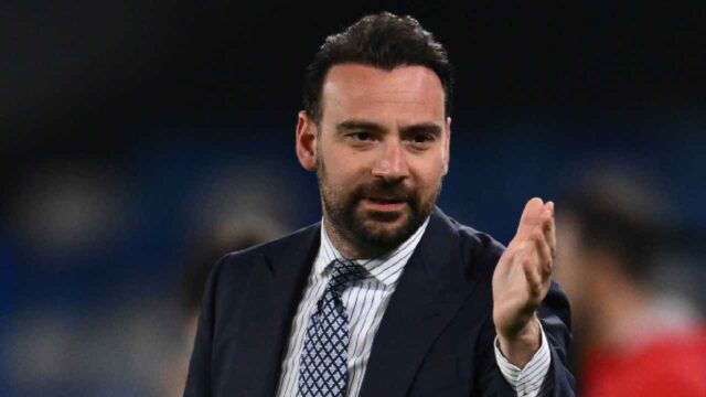 Il ds del Napoli Giovanni Manna