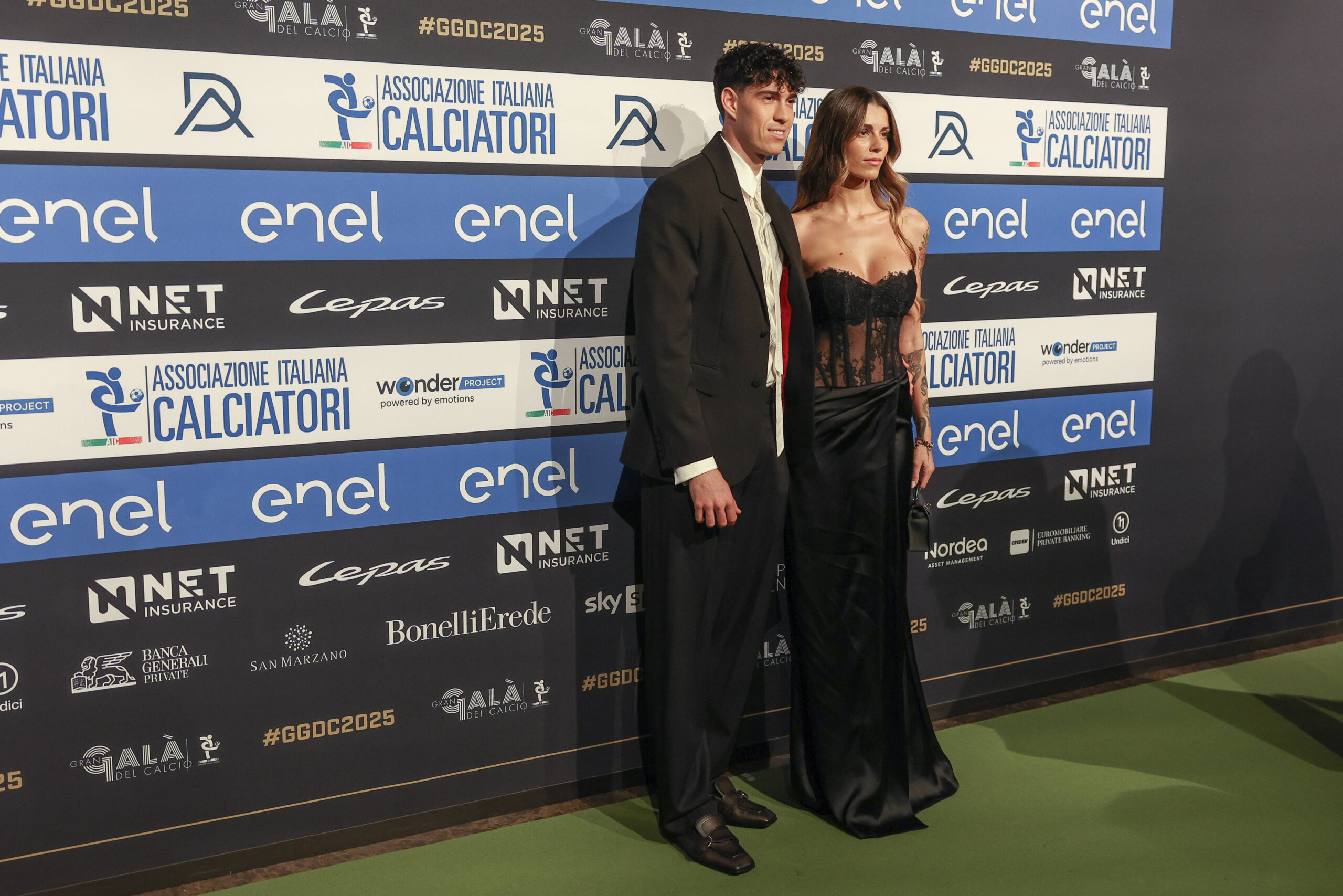 Bastoni e la moglie Camilla