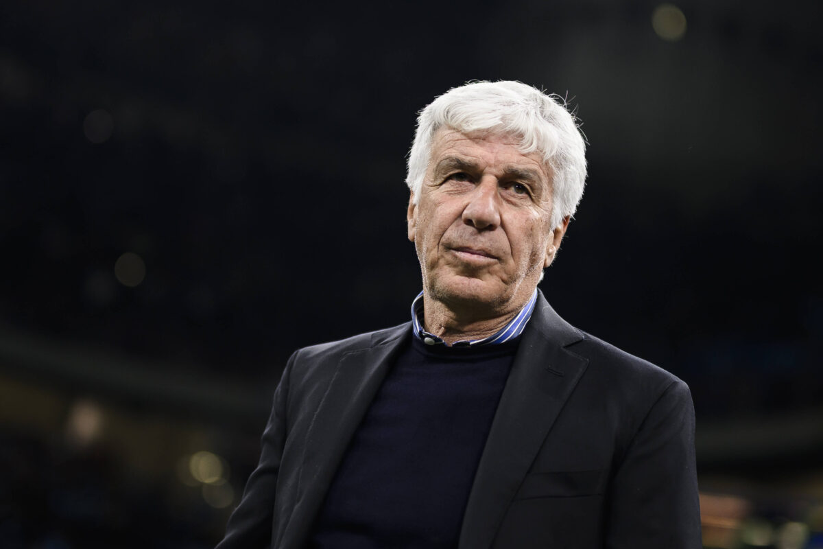 Gasperini durante Inter-Roma