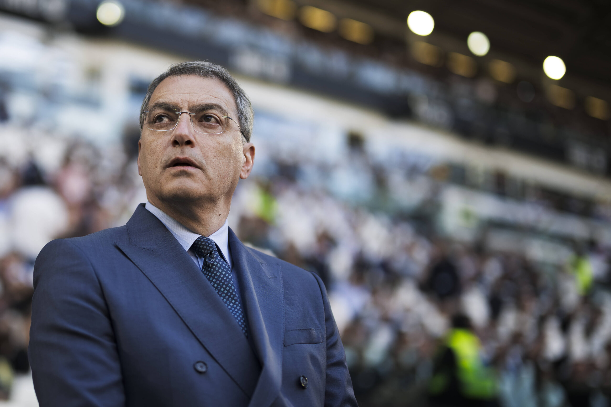Juventus FC v Genoa CFC - Serie A Damien Comolli, general manager of Juventus FC, looks on prior to the Serie A football match between Juventus FC and Genoa CFC. Turin Italy Copyright: xNicolòxCampox