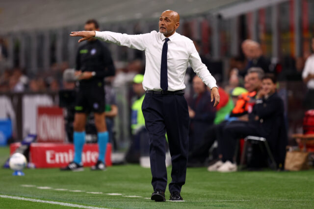 Luciano Spalletti (Juventus Fc) gestures, Serie A, AC Milan v Juventus Fc, Giuseppe Meazza, April 26, 2026, Milan, Italy.