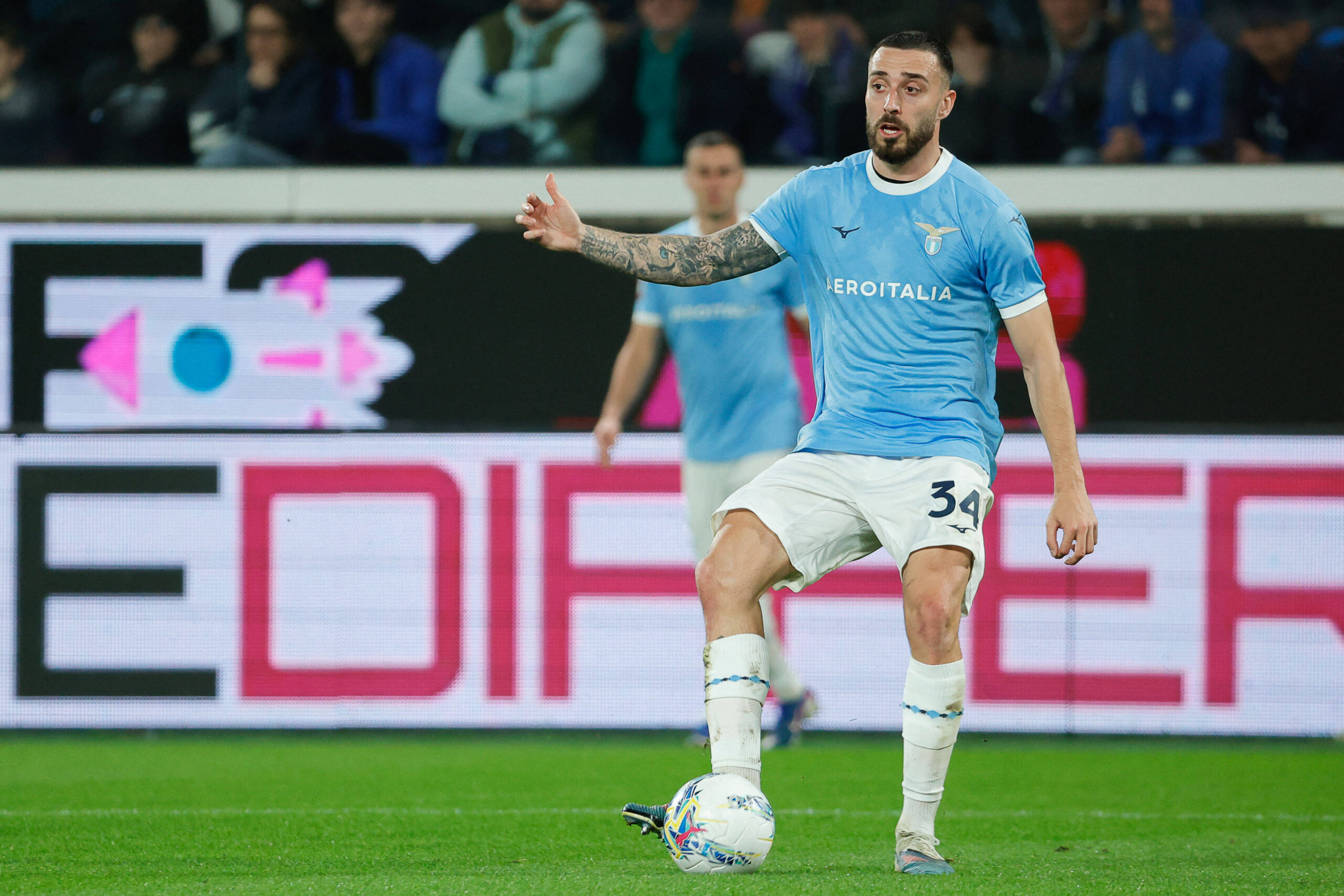 Mario Gila, centrale della Lazio