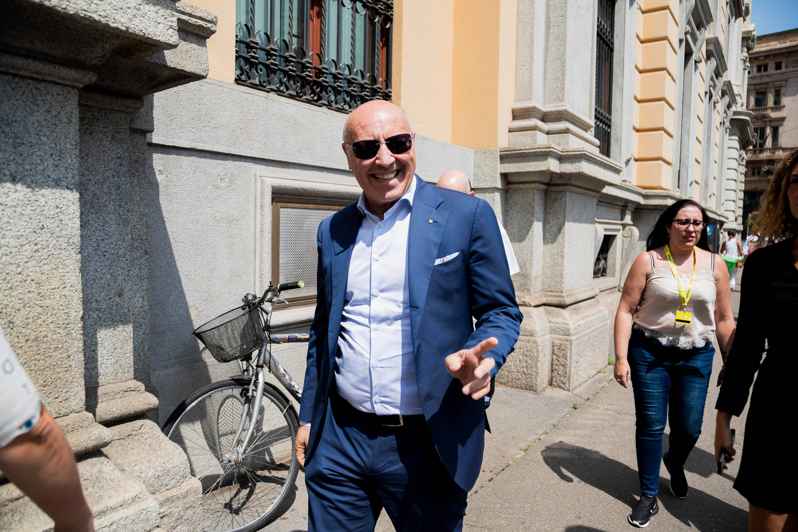 Il presidente dell'Inter Beppe Marotta