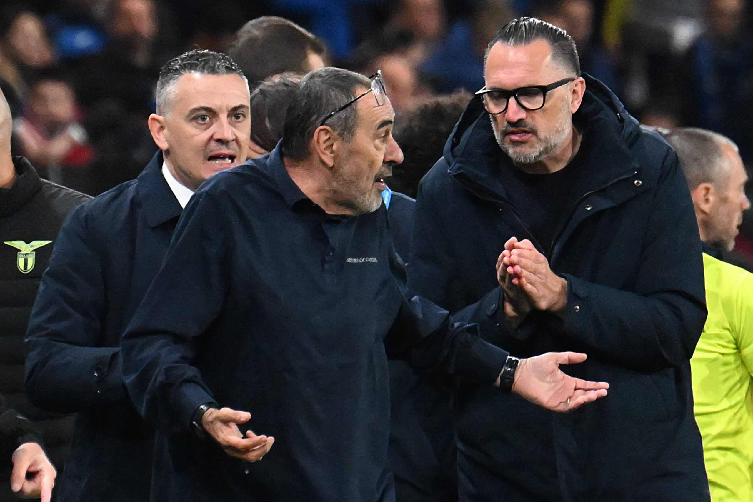 Maurizio Sarri allenatore della Lazio