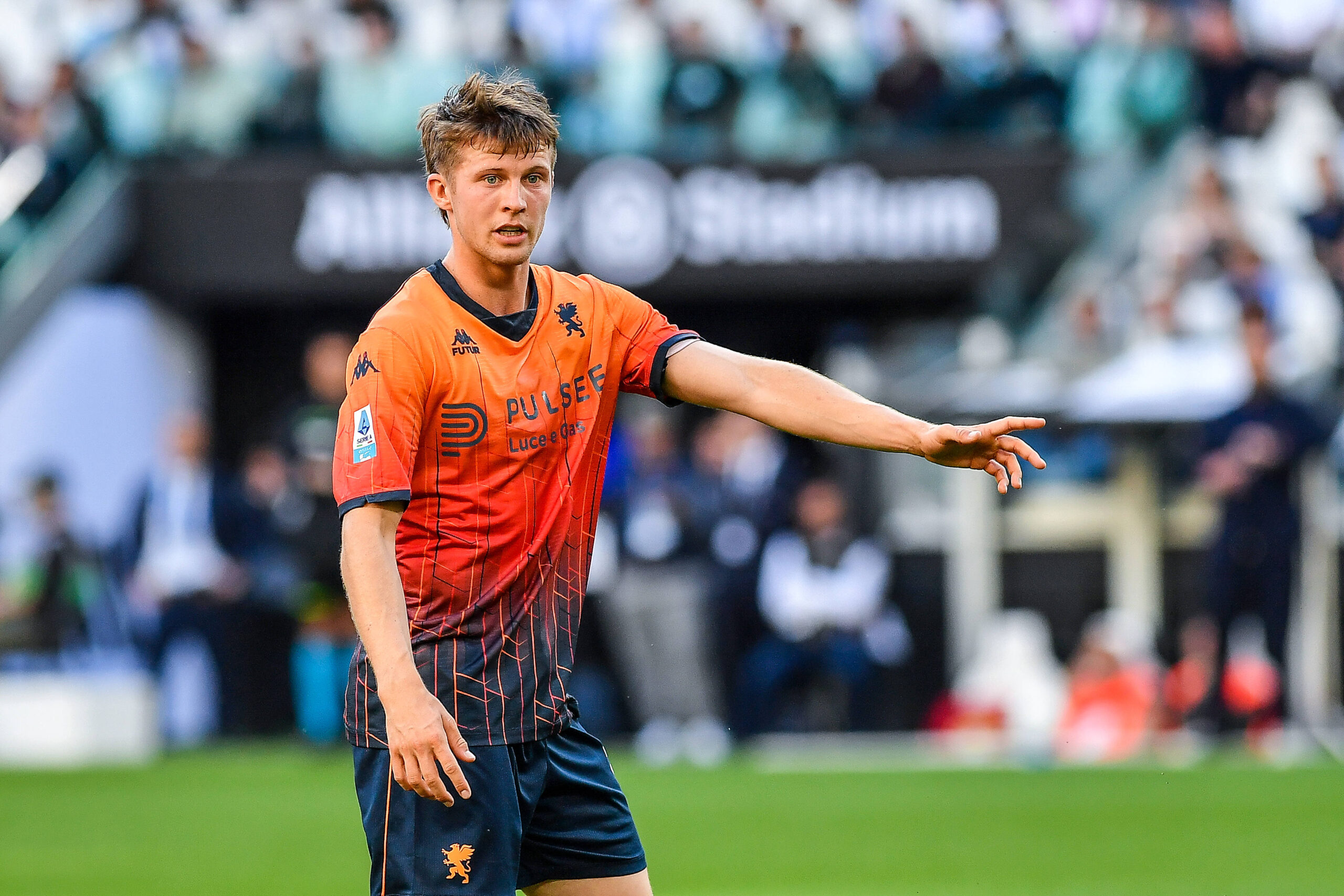 Morten Frendrup centrocampista del Genoa