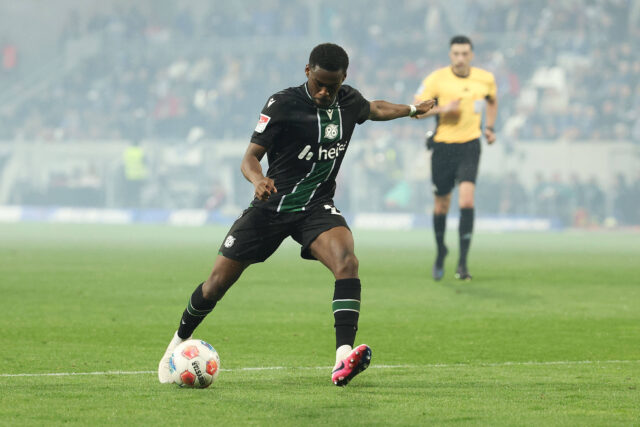 Noel Aseko, mediano di proprietà del Bayern Monaco