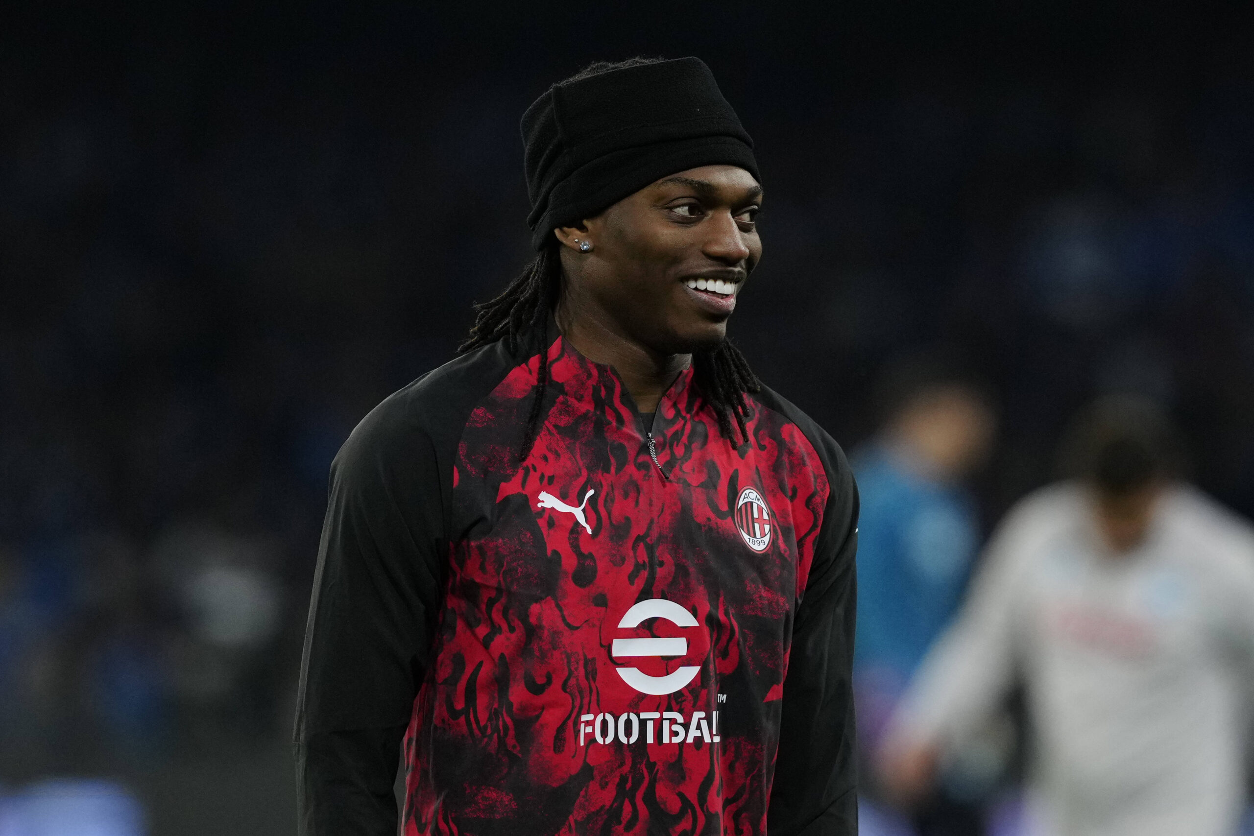 Rafael Leao prima di Napoli-Milan