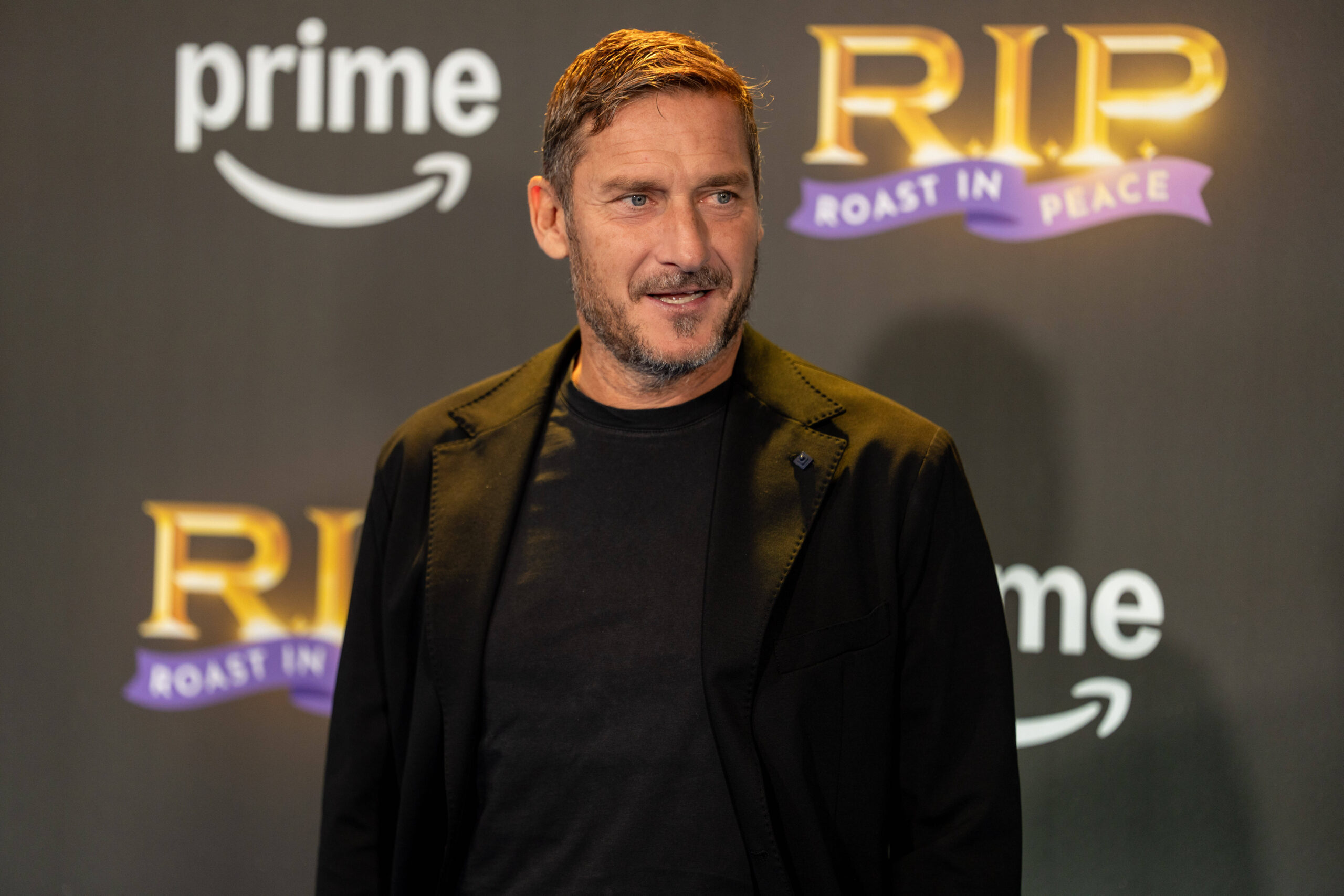 Francesco Totti alla presentazione di RIP