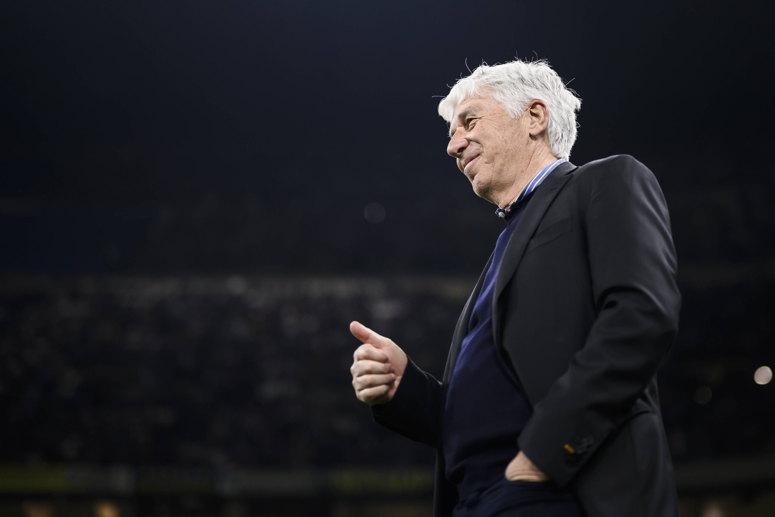 Gian Piero Gasperini allenatore della Roma