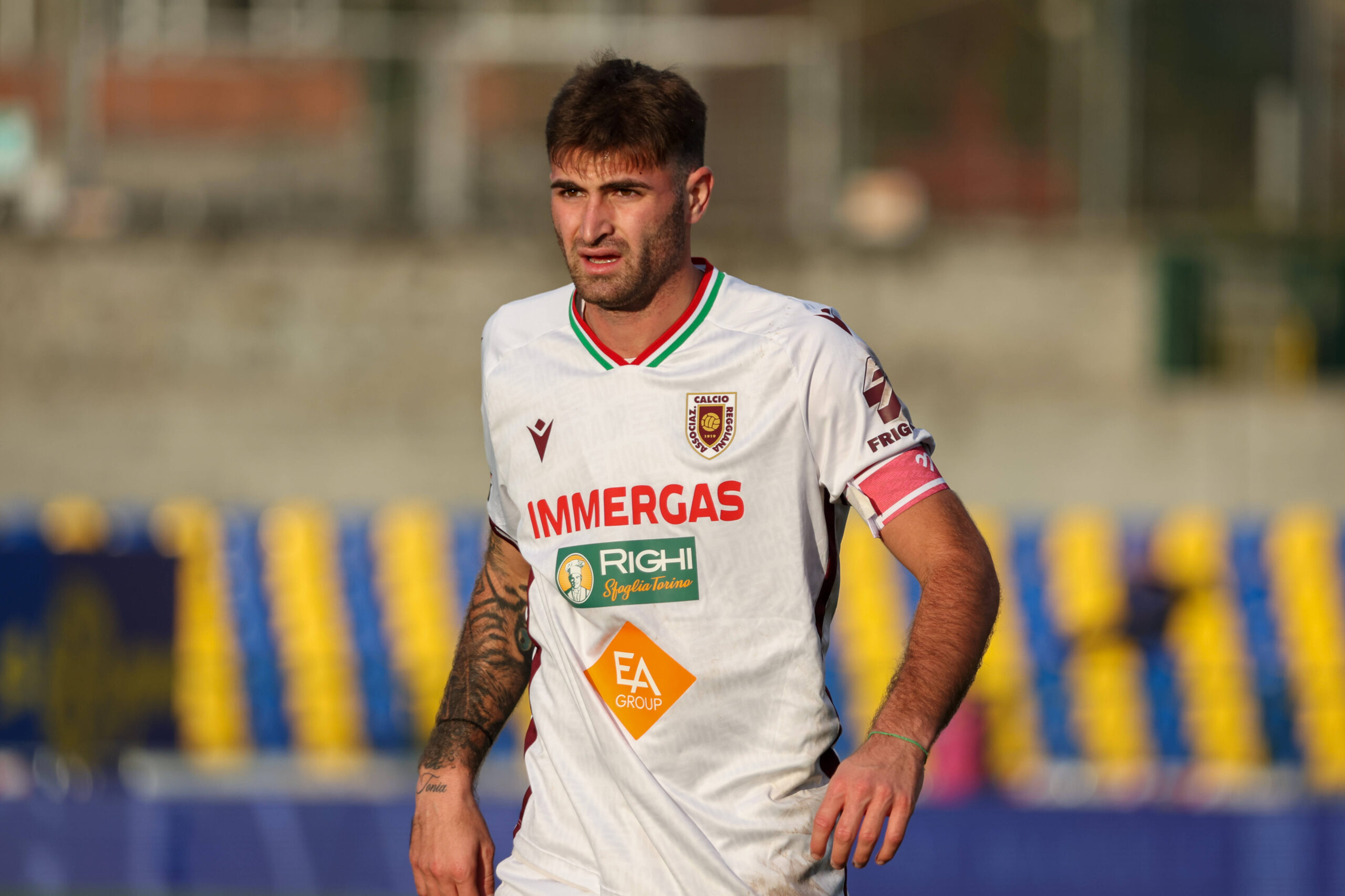 Manolo Portanova, centrocampista della Reggiana