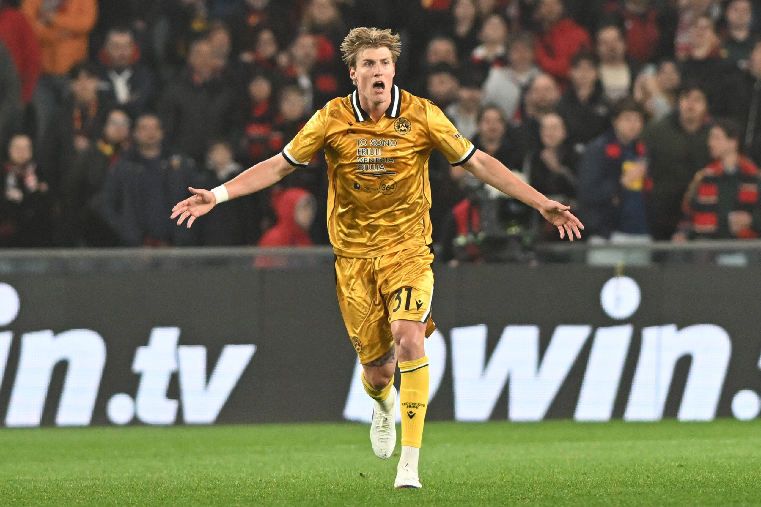 THOMAS KRISTENSEN giocatore dell'Udinese