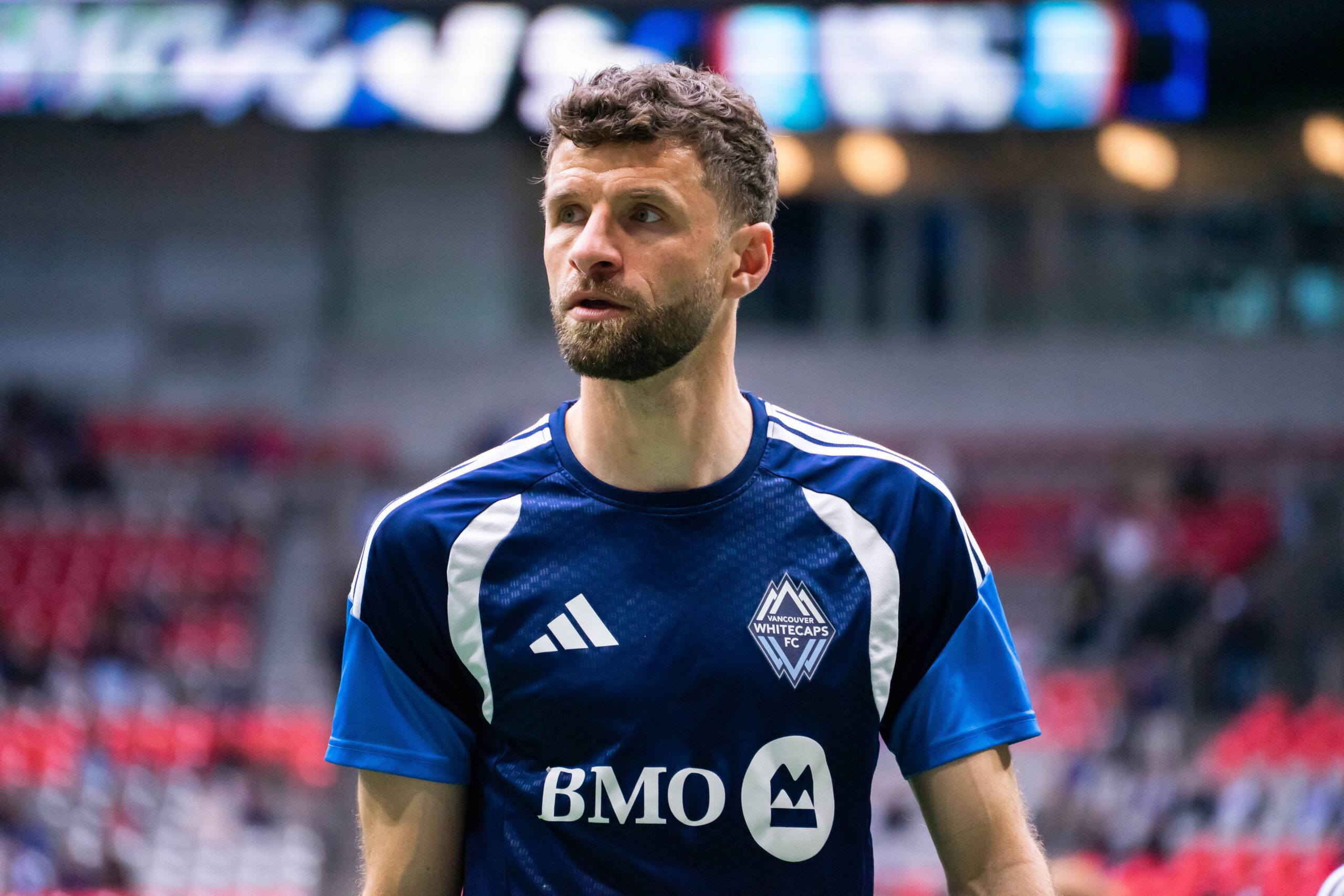 Thomas Muller giocatore dei Vancouver