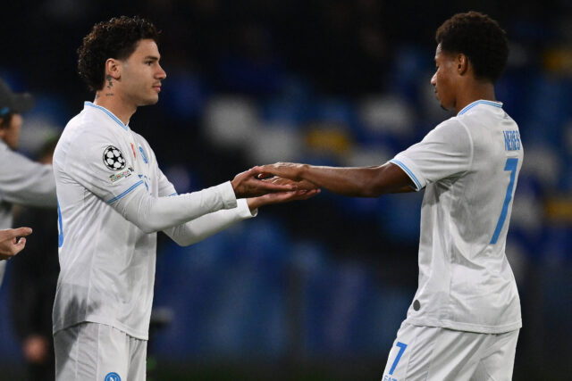 David Neres e Antonio Vergara