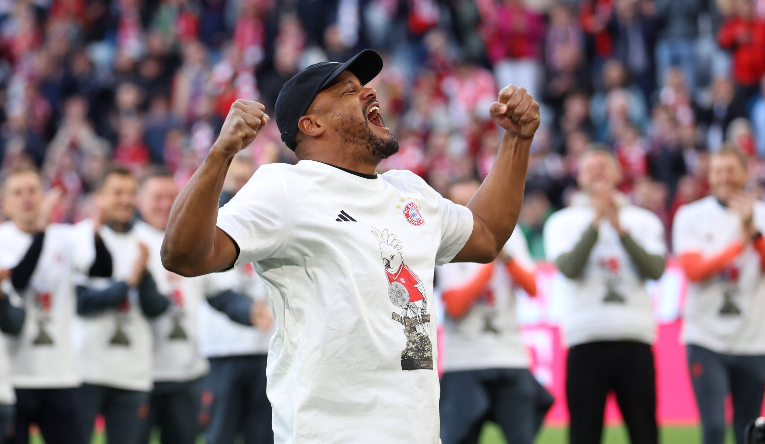 Il tecnico del Bayern Monaco Vincent Kompany