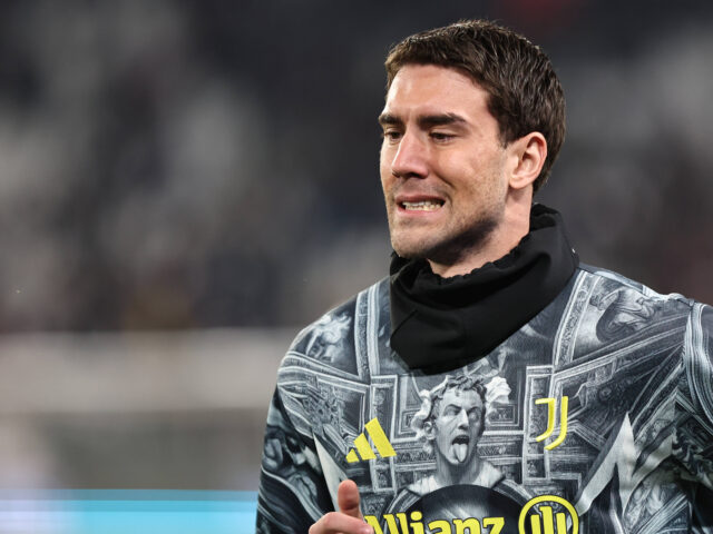 Dusan Vlahovic attaccante della Juventus
