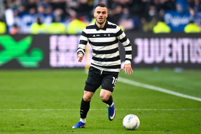 Kostic durante Juventus-Como