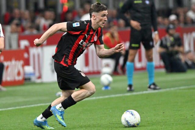 Saelemaekers in azione con il Milan