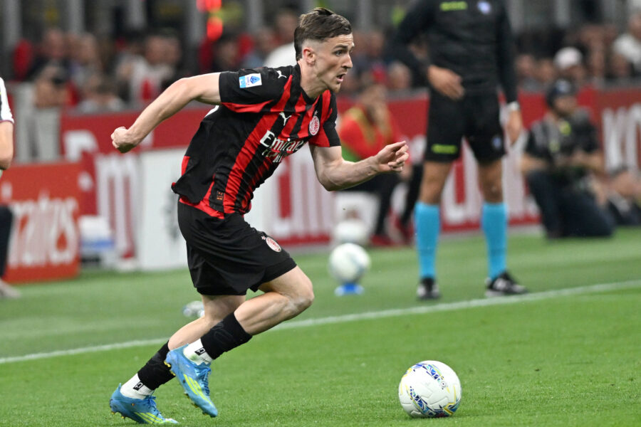 Saelemaekers in azione con il Milan