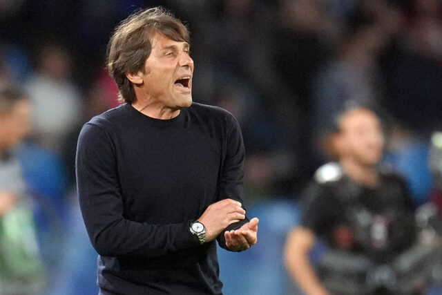 Antonio Conte allenatore del Napoli