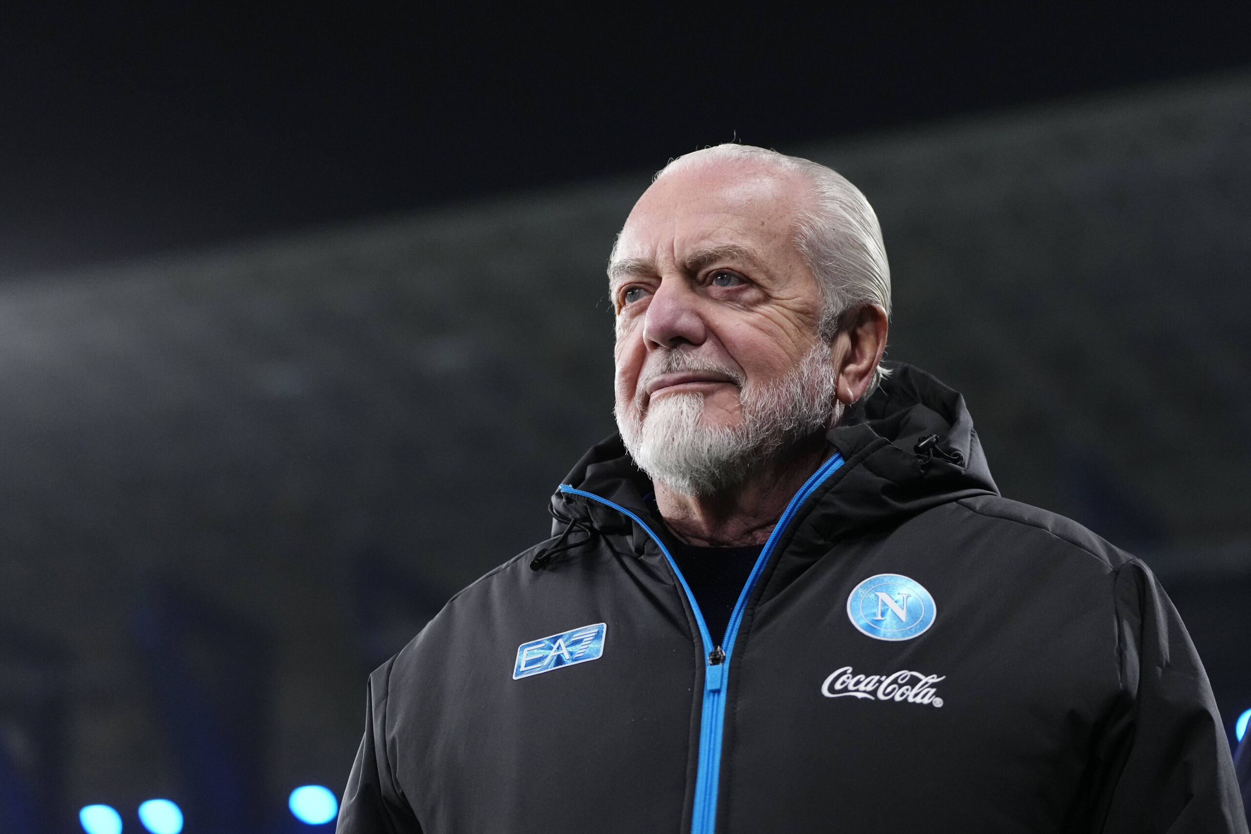Il patron del Napoli Aurelio De Laurentiis