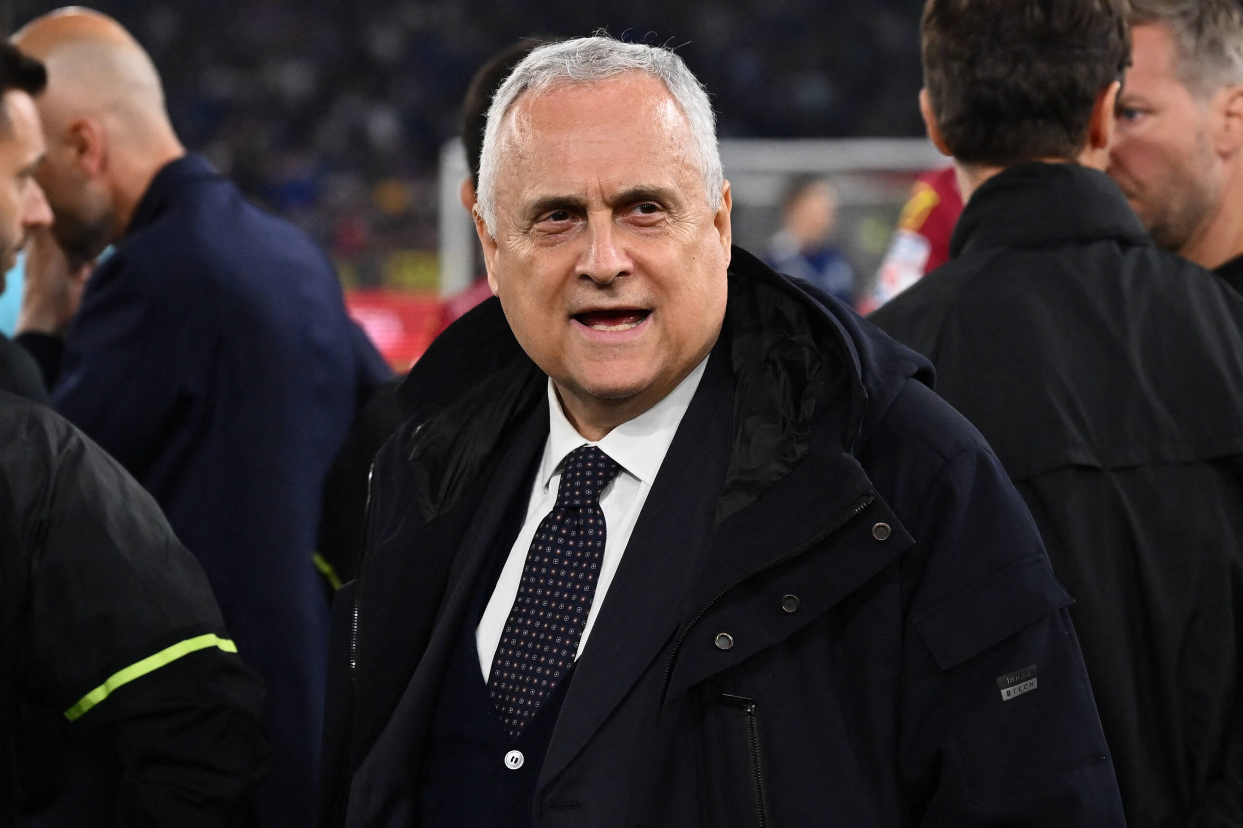 Claudio Lotito presidente della Lazio
