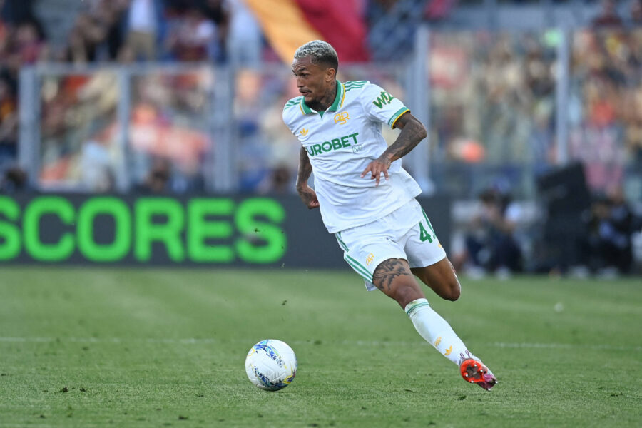Wesley durante Bologna-Roma