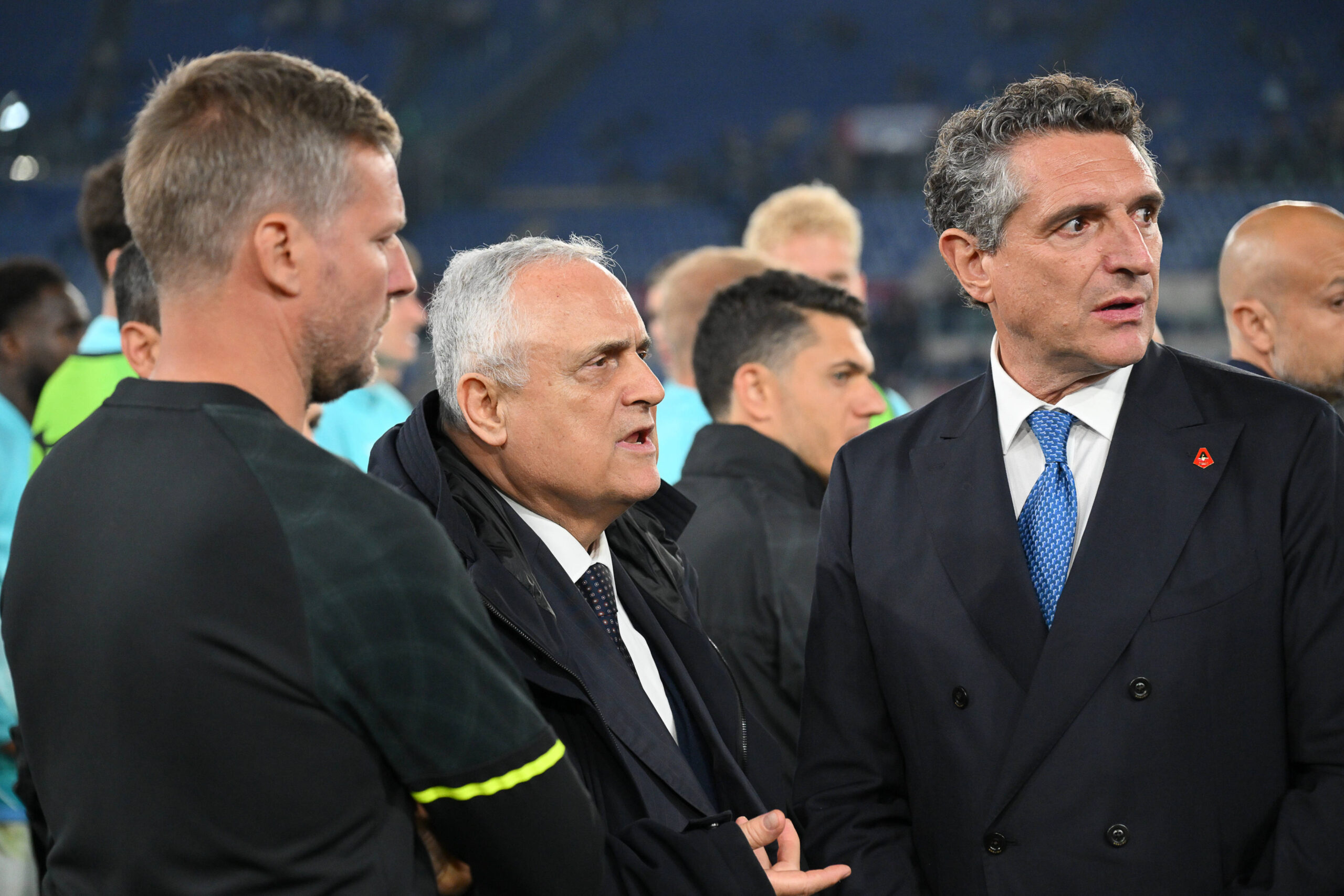 Il patron della Lazio Claudio Lotito