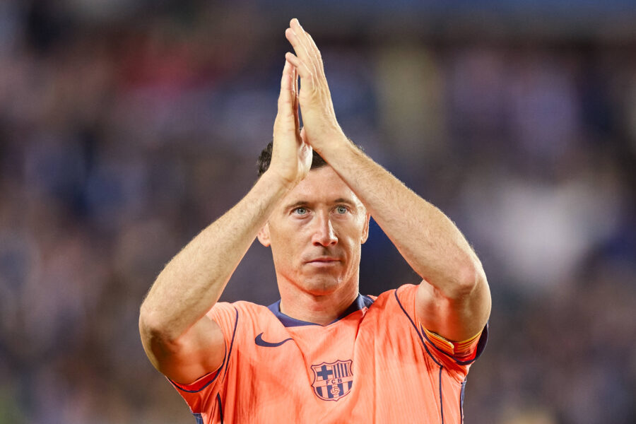 Lewandowski giocatore del Barcellona
