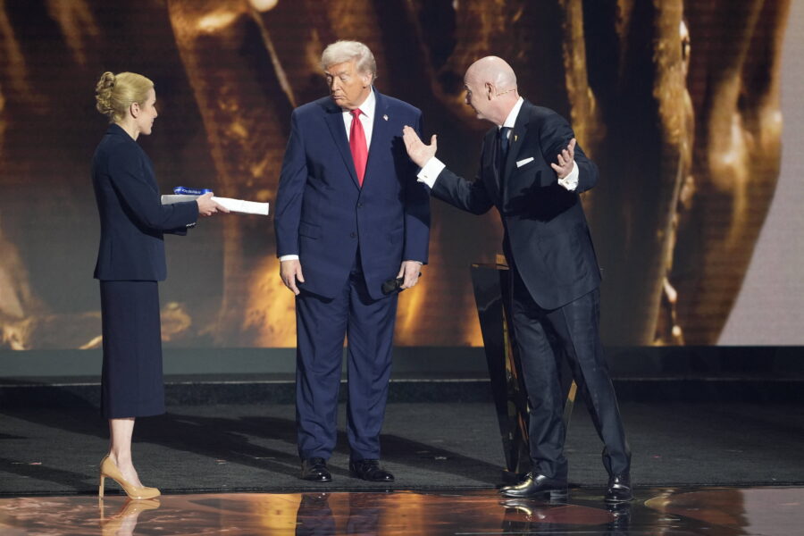 Trump e Infantino